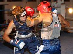 Boxen - Vergleichskampf - BC Ingolstadt : Berlin Wedding - links Winter Johannes IN rechts Yazar Ahmet