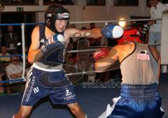 Boxen - Vergleichskampf - BC Ingolstadt : Berlin Wedding - links Winter Johannes IN rechts Yazar Ahmet