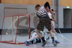 2. Floorball Bundesliga Süd/West - Schanzer Ducks ESV - FC Rennsteig Avalanche, 11:3; Tor Jubel Treffer Michael Bachmann (86 Ducks)