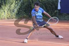 Tennis - Stadtmeisterschaft Ingolstadt -  Saison 2023/2024 - Finale Herren - Malik Elio Sayeed DJK Ingolstadt - Foto: Meyer Jürgen