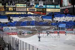 DEL; Playoffs; ERC Ingolstadt - Adler Mannheim; Halbfinale; Fan Fankurve Banner Fahnen Spruchband 8070 Kurier Meisterschaft