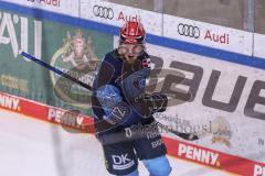 DEL - ERC Ingolstadt - Kölner Haie - Siegtreffer Ryan Kuffner (12 - ERC) gegen Torwart Justin Pogge (Nr.49 - Kölner Haie)Tor Jubel