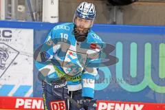 Penny DEL - Eishockey - Saison 2021/22 - ERC Ingolstadt - Adler Mannheim - Wojciech Stachowiak (#19 ERCI) - beim warm machen   - Foto: Jürgen Meyer