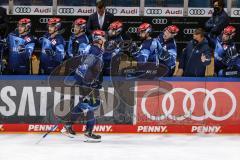 DEL - Eishockey - ERC Ingolstadt - Düsseldorfer EG - Tor Jubel Louis-Marc Aubry (11 ERC) 2:1
