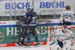DEL - Eishockey - ERC Ingolstadt - Eisbären Berlin - Tor Jubel Treffer Jerome Flaake (90 - ERC)