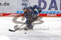 Penny DEL - Eishockey - Saison 2021/22 - ERC Ingolstadt - Grizzlys Wolfsburg - Louis Brune (#50 ERCI) -  Foto: Jürgen Meyer