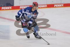 DEL - Eishockey - Saison 2020/21 - ERC Ingolstadt - Augsburger Panther - Mathew Bodie (#22 ERCI) beim warm machen - Foto: Jürgen Meyer