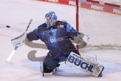 DEL - ERC Ingolstadt - Eisbären Berlin - Playoffs HF - Torwart Michael Garteig (34 ERC) hält