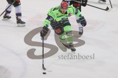 DEL - Eishockey - Saison 2020/21 - ERC Ingolstadt - Nürnberg Ice Tigers - Ryan Kuffner (#12 ERCI) - Foto: Jürgen Meyer