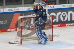 Penny DEL - Eishockey - Saison 2021/22 - ERC Ingolstadt - Augsburger Panther - Kevin Reich Torwart (#35 ERCI) -  Foto: Stefan Bösl