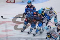 DEL; ERC Ingolstadt - Dresdner Eislöwen; Powell Myles (9 ERC) Girduckis Abbott (17 ERC) Korte Connor (73 DDE)