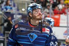 Penny DEL - Pre-Playoff - Spiel 2 - Eishockey - Saison 2021/22 - ERC Ingolstadt - Kölner Haie - Traurige Gesichter nach dem ausscheiden - Chris Bourque (#77 ERCI) -  Foto: Jürgen Meyer