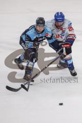 DEL; Playoffs; ERC Ingolstadt - Adler Mannheim; Halbfinale; Daniel Pietta (86 - ERC) Denis Reul (Nr.29 - Adler)