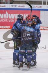 DEL - Eishockey - Saison 2020/21 - ERC Ingolstadt - Krefeld Pinguine - Der 3:2 Führungstreffer durch Frederik Storm (#9 ERCI) - jubel - Foto: Jürgen Meyer