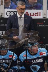 DEL; Playoffs; ERC Ingolstadt - DEG Düsseldorf; Chef-Trainer Mark French (ERC)