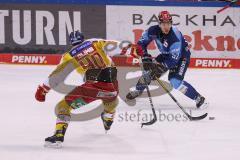 DEL - Eishockey - ERC Ingolstadt - Düsseldorfer EG - Petrus Palmu (52 ERC) Ken Andre Olimb (40 DEG)