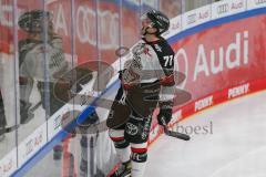 Penny DEL - Eishockey - Saison 2021/22 - ERC Ingolstadt - Kölner Haie - Der 2:4 Führungstreffer durch Marcel Barinka (#71 Köln) - Jubel -  Foto: Stefan Bösl