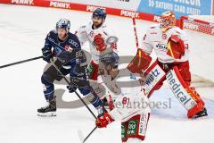 Im Bild: Daniel Pietta (#86 ERCI) Niklas Heinzinger (#88 DEG) Mirko Pantkowski (#30 DEG) Stephen Macaulay (#81 DEG)

