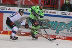 DEL - Eishockey - Saison 2020/21 - ERC Ingolstadt - Nürnberg Ice Tigers - Ryan Kuffner (#12 ERCI) - Foto: Jürgen Meyer