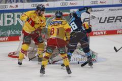 DEL; Playoffs; ERC Ingolstadt - DEG Düsseldorf; Daniel Pietta (86 - ERC) Torchance