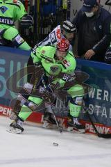 DEL - Eishockey - Saison 2020/21 - ERC Ingolstadt - Nürnberg Ice Tigers  - Daniel Pietta (#86 ERCI) - Foto: Jürgen Meyer
