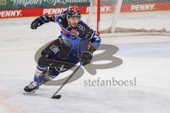 DEL; ERC Ingolstadt - Grizzlys Wolfburg; Charles Bertrand (Nr.33 - ERC)