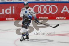 DEL - Vorbereitungsspiel - Saison 2021/22 - ERC Ingolstadt - Rytiri Kladno - Colton Jobke (#7 ERCI) - beim warm machen - Foto: Jürgen Meyer