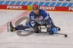 DEL - Eishockey - Saison 2020/21 - ERC Ingolstadt - Schwenninger Wild Wings - Daniel Pietta (#86 ERCI) beim warm machen - Foto: Jürgen Meyer