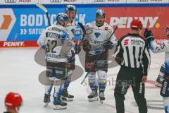 DEL - Vorbereitungsspiel - Saison 2021/22 - ERC Ingolstadt - Rytiri Kladno - Der 1:0 Führungstreffer durch Emil Quaas (#20 ERCI) - jubel - Foto: Jürgen Meyer