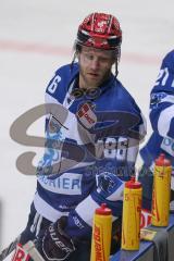 DEL - Eishockey - Saison 2020/21 - ERC Ingolstadt - Augsburger Panther - Daniel Pietta (#86 ERCI) beim warm machen - Foto: Jürgen Meyer