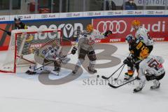 Penny DEL - Eishockey - Saison 2021/22 - ERC Ingolstadt - Fishtown Pinguin Bremerhaven - #B.Maxwell Torwart bremerhaven - David Warsofsky (#55 ERCI) - # Foto: Jürgen Meyer