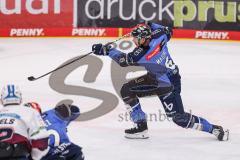 DEL; ERC Ingolstadt - Eisbären Berlin; Kevin Maginot (Nr.6 - ERC)