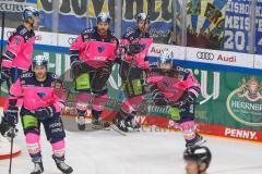 Penny DEL - Eishockey - Saison 2021/22 - ERC Ingolstadt - Nürnberg Ice Tigers - Der 1:0 Führungstreffer durch Frederik Storm (#9 ERCI) -  Foto: Jürgen Meyer