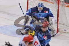 DEL - Eishockey - Saison 2020/21 - ERC Ingolstadt - Krefeld Pinguine - Michael Garteig Torwart (#34 ERCI) - Foto: Jürgen Meyer