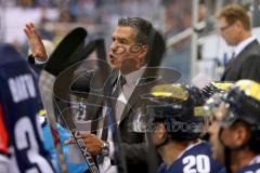 Championsleague - CHL - ERC Ingolstadt - Växjö Lakers (VLH) - Saison 2015/2016 - Manny Viveiros (Trainer ERC Ingolstadt) - Foto: Jürgen Meyer