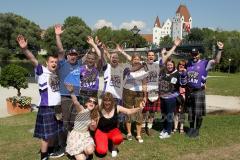 ERC Ingolstadt - Bayrisch-Schottisches Fanfest - Fans von Braehead - Foto: Jürgen Meyer