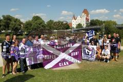 ERC Ingolstadt - Bayrisch-Schottisches Fanfest - Braehead Fan`s und ERC Fans - Foto: Jürgen Meyer