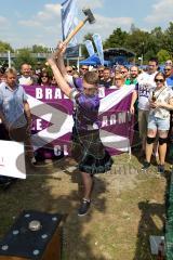 ERC Ingolstadt - Bayrisch-Schottisches Fanfest - Braehead Fan`s bei Hau den Lukas - Foto: Jürgen Meyer