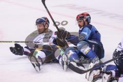 DEL - ERC Ingolstadt - Eisbären Berlin - Playoffs HF - am Boden Mirko Höfflin (10 ERC)