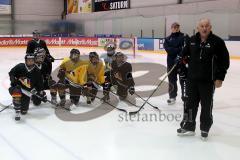 Eishockey - Nationalmannschaft Damen - Peter Kathan rechts - links Sohlmann Christian Trainer ERC Ingolstadt Damen - Foto: Jürgen Meyer