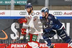 Im Bild: Jerry D´Amigo (#9 DEG) Wayne Simpson (#21 ERCI)

