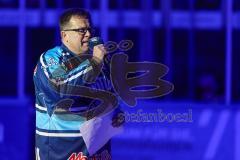 DEL; ERC Ingolstadt - Dresdner Eislöwen; Stadionsprecher Thomas Langer