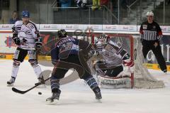 ERC-Ingolstadt gegen Augsburger Panther John Laliberte mit dem 3:1 Führungstreffer Foto: Juergen Meyer