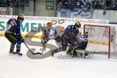 ERC-Ingolstadt gegen Iserlohn Roosters Patrik Hager mit dem 3:0 Foto: Juergen Meyer