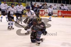 ERC-Ingolstadt gegen Hamburg Freezers Robert Sabolic mit Torjubel  Foto: Juergen Meyer