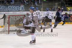 ERC-Ingolstadt gegen Augsburger Panther Derek Hahn mit dem Fhrungstreffer zum 2:1 Foto: Juergen Meyer