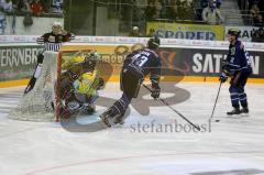 ERC-Ingolstadt gegen Krefeld Pinguine deren hahn Foto: Jürgen Meyer