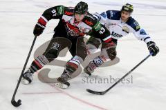 DEL - Kölner Haie - ERC Ingolstadt - Benedikt Kohl (#34 ERC Ingolstadt) - Uvira Sebastian #93 Kölner Haie -  Foto: Jürgen Meyer