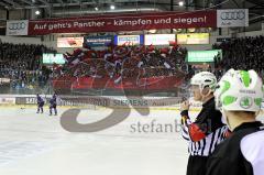 ERC-Ingolstadt gegen Augsburger Panther Fankurve Augsburg Foto: Juergen Meyer