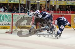 Tylor Bouck im Zweikampf im Slot